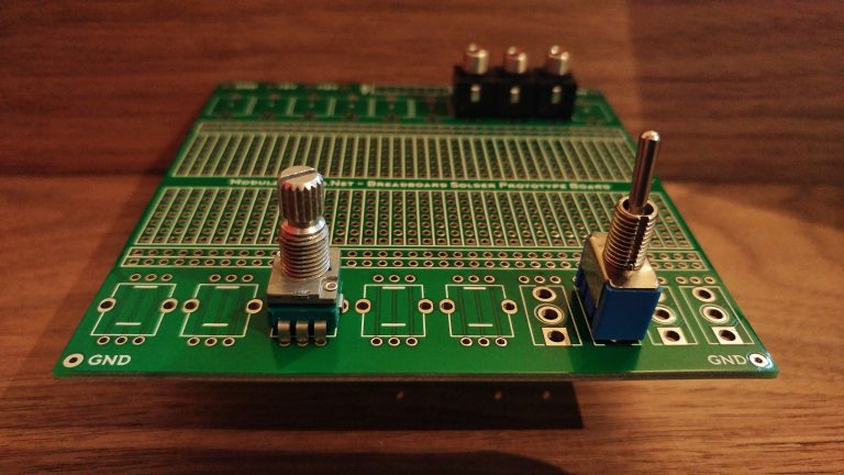 Solder Breadboard PCB - Tips on modular synthesizers